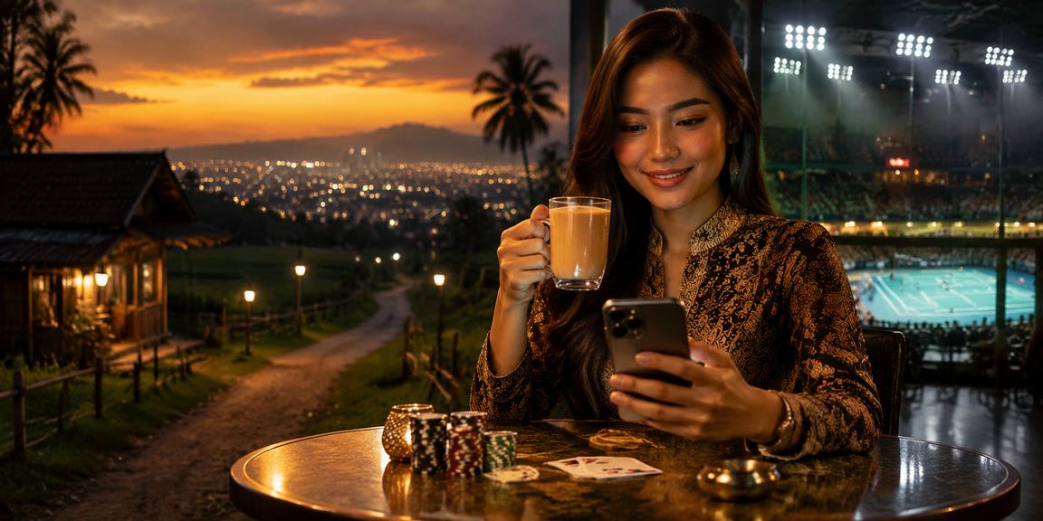 Pengguna Malaysia mengikuti perlawanan langsung dan pasaran pertaruhan melalui platform 1280